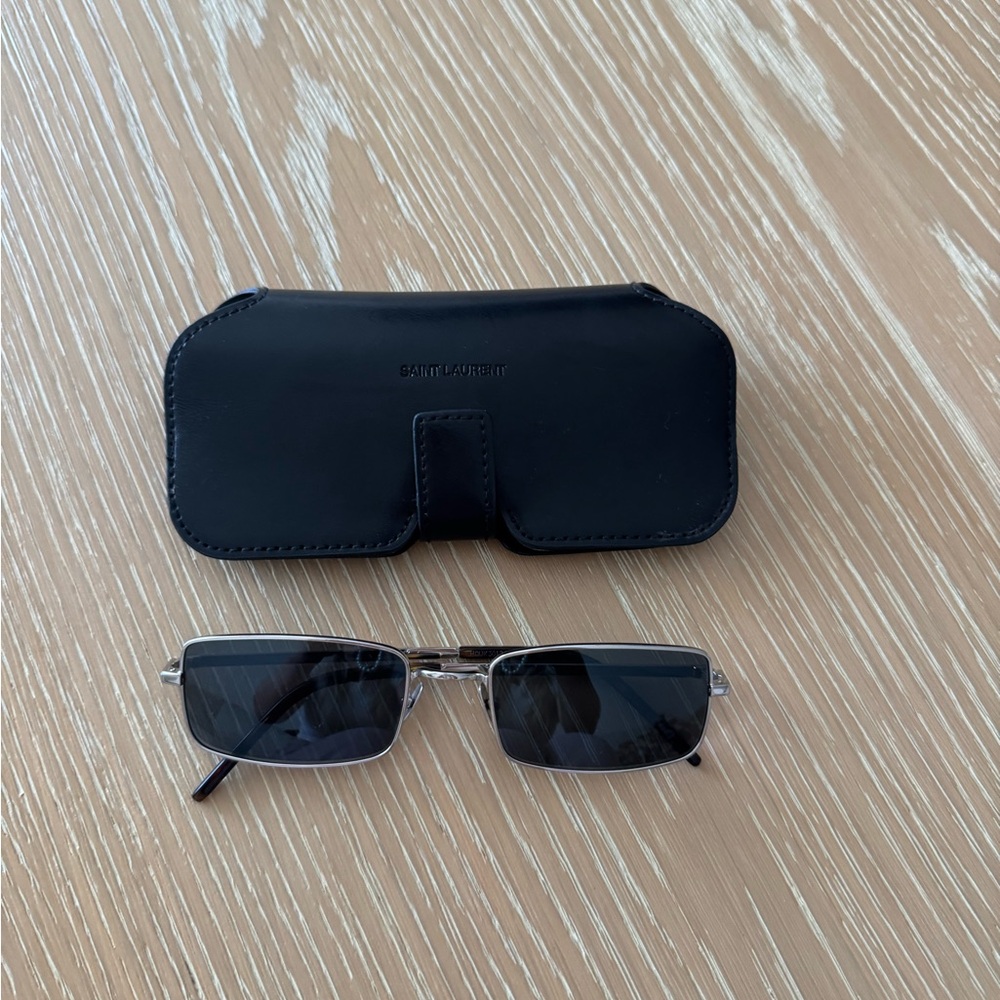 SAINT LAURENT 56MM Rectangle Sunglasses